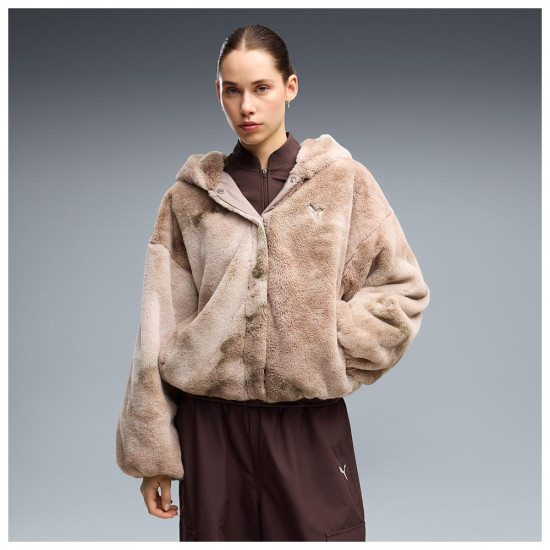 Puma Γυναικείο μπουφάν Street Glam Highloft Oversized Jacket